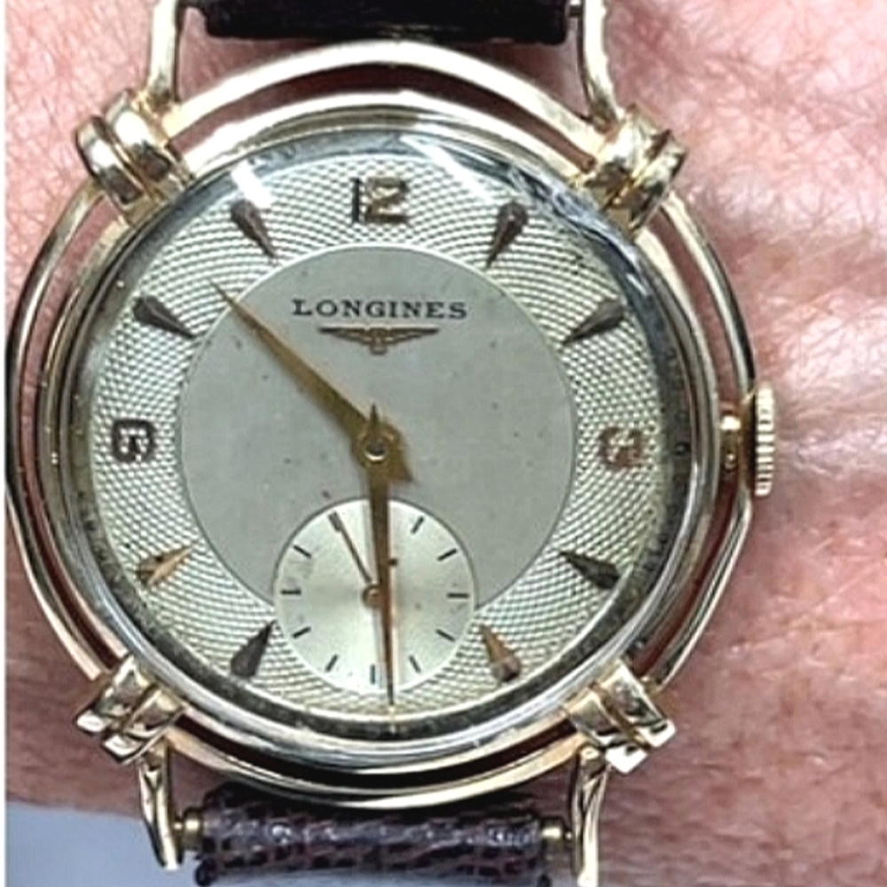 Longines Men's 14K Yellow Gold 1950's GJS Watch
